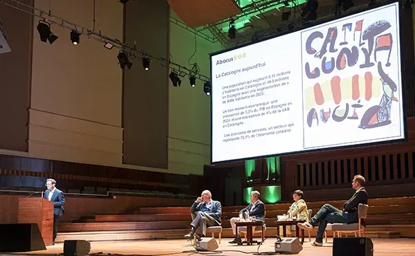 Victor Meseguer op het podium van Coopday 2025