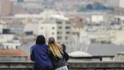 Brussels koppel skyline