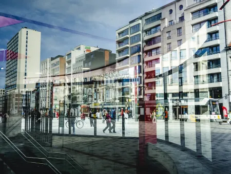 Mensen weerspiegeling